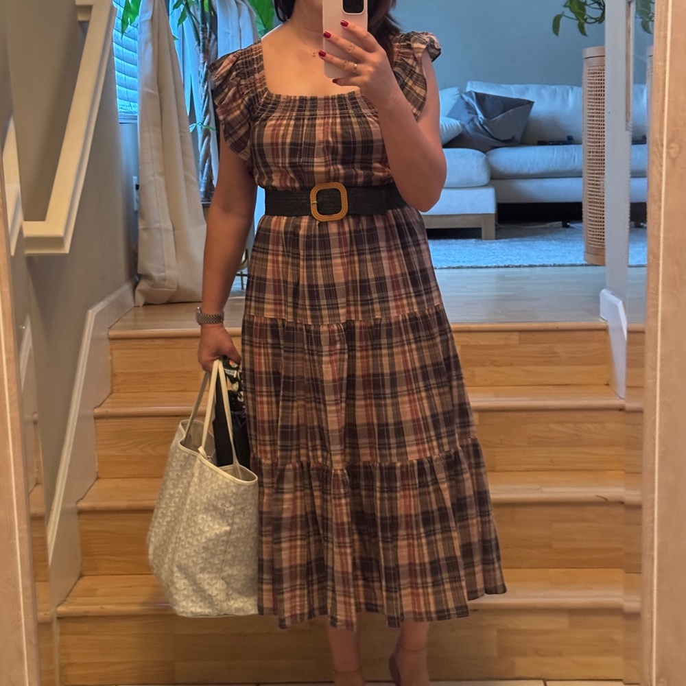 Madewell midi dress, size S